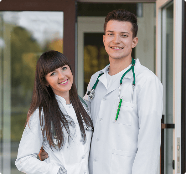 MOD Dentist team of four doctors